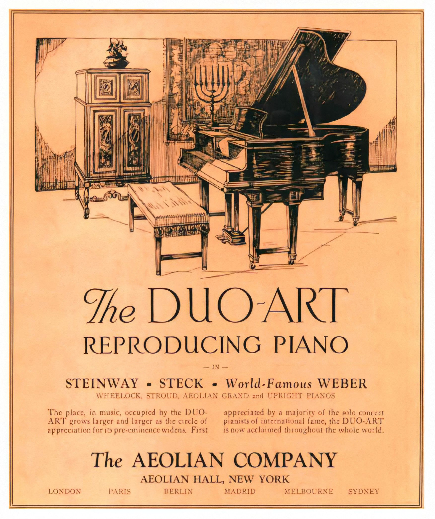 The Duo-Art Reproducing Piano